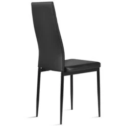 Tangkula Kitchen Set Of 4 Dining Chair PVC Leather Metal Base High Back -Furniture Series Store GUEST 4c2edbba 2c57 4bdf 8612 bbb9d6d136eb