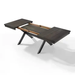 9pc Hayden Extendable Dining Set With 8 Upholstered Chairs Slate - Crosley -Furniture Series Store GUEST 4c9b0f6a 1e7a 4c97 81c6 59a2db625865