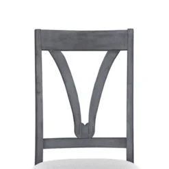 Mid-Century Wood 5-Piece Dining Table Set With 4 Upholstered Dining Chairs-ModernLuxe -Furniture Series Store GUEST 4c9fb47c c514 41b9 a08c f59b6029b578