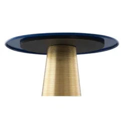 Rizal Side Table Dark Blue/Gold - ZM Home -Furniture Series Store GUEST 4ddebb6d 5c8b 4cfd 81d3 5fbf03e4fa15