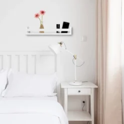 18" X 3.2" 18" Decorative Spice Organizer Rack Shelf White – Danya B. -Furniture Series Store GUEST 4eff319e 1279 4943 8eeb 8020d9563e7d