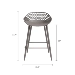 Set Of 2 Kurv Counter Height Barstool - Jamesdar -Furniture Series Store GUEST 50c3fd82 6656 440f 8f9a 7ca81ca0f972