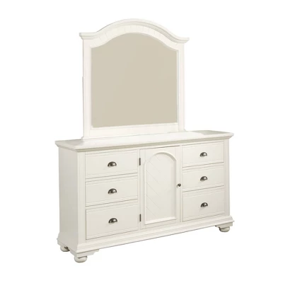6pc Queen Addison Panel Bedroom Set Dove White - Picket House Furnishings 2 6pc Queen Addison Panel Bedroom Set Dove White - Picket House Furnishings - Image 2