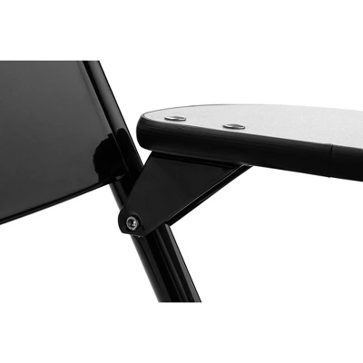 2pk Tablet Arm Folding Chair Black- Hampden Furnishings 5 2pk Tablet Arm Folding Chair Black- Hampden Furnishings - Image 5