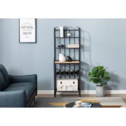 Praha Bakers Rack Black - Boraam 21 Praha Bakers Rack Black - Boraam -Furniture Series Store GUEST 539b00c5 e3ab 45e8 9597 c3e788ab660c