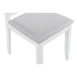 Mid-Century 5-Piece Extendable Round Dining Table Set White-ModernLuxe -Furniture Series Store GUEST 554a65c6 b830 4b65 9782 59c139c063a7