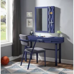 Cargo Vanity Table Blue - Acme Furniture -Furniture Series Store GUEST 55e00653 81d9 4398 ac0f 0e9af6084aff