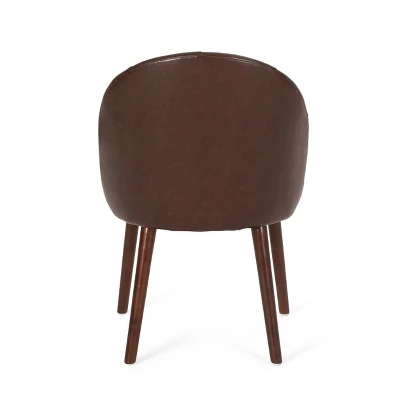 2pk Cullimore Contemporary Channel Stitch Dining Chairs - Christopher Knight Home 6 2pk Cullimore Contemporary Channel Stitch Dining Chairs - Christopher Knight Home - Image 6