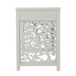 Lausk Desk With Storage Light Gray - Aiden Lane -Furniture Series Store GUEST 5ace8e67 46e1 4de1 9143 3dcbc769ac9f