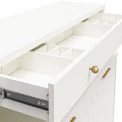 Anastasia 4 Drawer Dresser With Hutch White - CosmoLiving By Cosmopolitan -Furniture Series Store GUEST 5af68b8a 9090 4654 8136 d3b6cc31ba7f