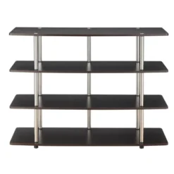 Designs2Go XL Highboy 4 Tier TV Stand For TVs Up To 55" - Breighton Home -Furniture Series Store GUEST 5cf34ce1 f92d 42d7 aa6a 6871b96613e0