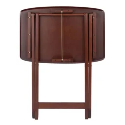 2pc Darlene Snack Table Set Walnut - Winsome -Furniture Series Store GUEST 5d2bf3b9 cdfe 4cb4 aad1 477389d3c86e