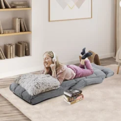 Costway 6-Position Adjustable Floor Chair For Adults Foldable Lazy Sofa For Living Room -Furniture Series Store GUEST 5d6f0963 8384 4ba8 9bac 6b1577a7029a