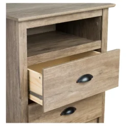 Salt Spring 2 - Drawer Nightstand - Drifted Gray - Prepac -Furniture Series Store GUEST 5dbb3865 737e 4622 8ff5 4ac4b5de8027