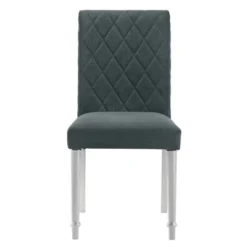 2pc Singger Writing Desk With Chair Gray - HOMES: Inside + Out -Furniture Series Store GUEST 5f378aee 41a2 44ad 95c0 ccbbe513ba21