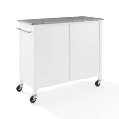Soren Granite Top Kitchen Island/Cart Gray/White - Crosley -Furniture Series Store GUEST 5f412aa0 1436 47c9 8663 66625f727a62