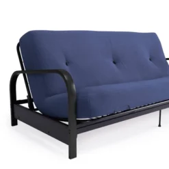 Full Axton Metal Arm Futon Frame With Mattress - Room & Joy -Furniture Series Store GUEST 5f4d19ec 02f6 478d b11c 542a58db0bf0