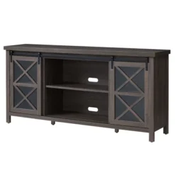 68 In. Alder Brown TV Stand - Henn&Hart -Furniture Series Store GUEST 60952aa6 38d3 4d53 b27f 145118ae3aaf