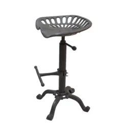 Adjustable Tractor Seat Counter Height Barstool - Hunter
