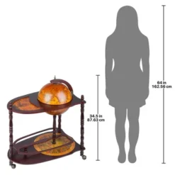 Design Toscano Old World Extended Shelf Italian Replica Globe Bar Cart 13 Design Toscano Old World Extended Shelf Italian Replica Globe Bar Cart -Furniture Series Store GUEST 61f89fd2 e101 4ea5 ac99 b0f448383b89