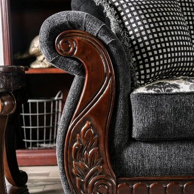 Danbury Rolled Arm Sofa - HOMES: Inside + Out 9 Danbury Rolled Arm Sofa - HOMES: Inside + Out - Image 9