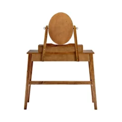 Lorna Vanity Set Walnut - Linon -Furniture Series Store GUEST 63b9facf c25b 4cf2 9f96 309221ffb964