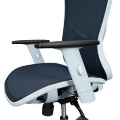 High Back Executive Mesh Office Chair Blue - Techni Mobili -Furniture Series Store GUEST 64f31f60 f3aa 4f60 a7d1 223a2244c695