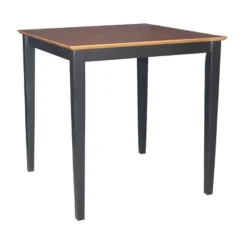 36" Square Solid Wood Top Counter Height Table With Shaker Legs - International Concepts -Furniture Series Store GUEST 6677418f 2dc6 4a09 b7d2 4fb27cf22193