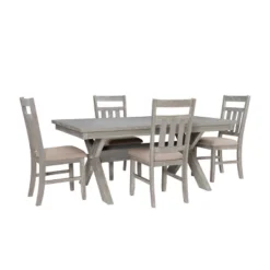 5pc Landon Dining Set - Powell Company -Furniture Series Store GUEST 67700aab 505a 4880 bf5b e0acf732c71a