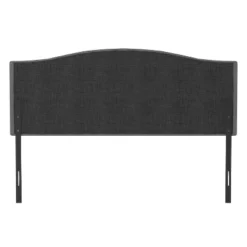 Full/Queen Provence Upholstered Arch Adjustable Tufted Headboard Glacier Gray - Hillsdale Furniture -Furniture Series Store GUEST 68317aac b0b2 4b2c bc36 042f676a365c