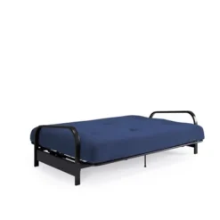 Full Axton Metal Arm Futon Frame With Mattress - Room & Joy -Furniture Series Store GUEST 69a45935 aa5b 4e85 aacb 6f3e64ea6e26