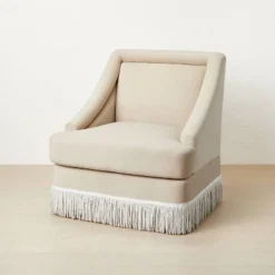 Alberhill Velvet Accent Chair With Fringe - Opalhouse™ Designed With Jungalow™ -Furniture Series Store GUEST 6a2c8665 b5eb 4e71 9163 3f7b29c4d6c7