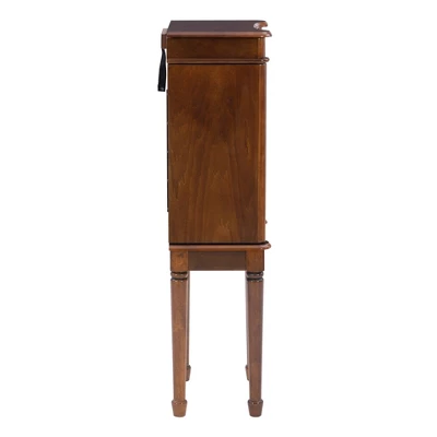 Kasey Jewelry Armoire Walnut - Powell Company 4 Kasey Jewelry Armoire Walnut - Powell Company - Image 4