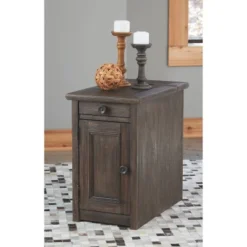 Wyndahl Chairside End Table Rustic Brown - Signature Design By Ashley -Furniture Series Store GUEST 6b149079 4092 4cbe b47e bede4e53efe9
