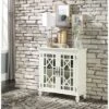 Eliza Wood Sideboard In Antique White - Lexicon