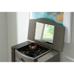 Sedalia Jewelry Armoire Gray - Powell Company 23 Sedalia Jewelry Armoire Gray - Powell Company -Furniture Series Store GUEST 6c1bfca2 af72 42b8 a2b9 c8f419fff484