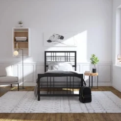 Bellatrix Metal Bed Black - Room & Joy 23 Bellatrix Metal Bed Black - Room & Joy -Furniture Series Store GUEST 6c594962 f81a 479f 8445 61ff237b4f64