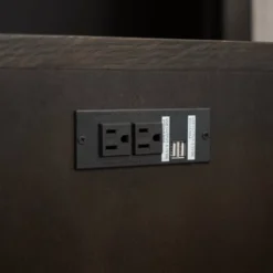 4pc Cindi Sleigh Bedroom Set Gray - Abbyson Living -Furniture Series Store GUEST 6c6b7ece 8707 4488 968b 6f144a4f7ddd