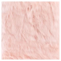 Faux Fur Rectangle Bench - Pink - HomePop -Furniture Series Store GUEST 6c753953 f675 41d0 b659 129bef1b473c