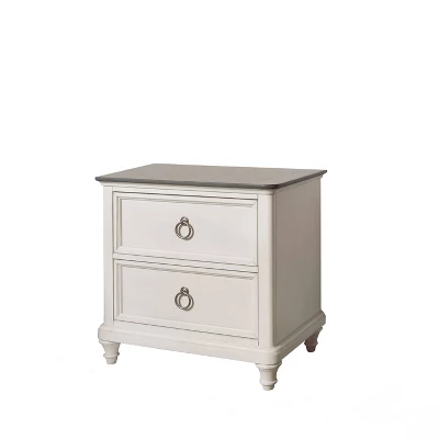 6pc Cristina Bedroom Set White - Abbyson Living 2 6pc Cristina Bedroom Set White - Abbyson Living - Image 2