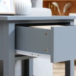 HOMCOM Side Table, Modern End Table With Storage Drawer And Shelf, Nightstand For Bedroom, Or Living Room, Set Of 2, Gray 8 HOMCOM Side Table, Modern End Table With Storage Drawer And Shelf, Nightstand For Bedroom, Or Living Room, Set Of 2, Gray -Furniture Series Store GUEST 6ef946aa 88fe 404b abd8 23bffc572a11