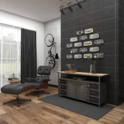 Industrial Wood Buffet Gray - Olivia & May -Furniture Series Store GUEST 700761ff 3b61 4b93 943d 612566f8ced2