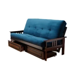 Full Chicago Frame And Coil Mattress With Storage Drawers - Dual Comfort -Furniture Series Store GUEST 70b959f1 4f47 4435 a20c e245a7d5f7d0