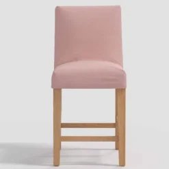 Nazanin Slipcover Counter Height Barstool In Linen - Threshold™ -Furniture Series Store GUEST 70c28527 a30a 44c4 b24a 5acaee29aa29