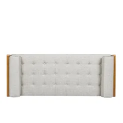 Keairns Mid Century Modern Tufted Double End Chaise Lounge With Bolster Pillows - Christopher Knight Home -Furniture Series Store GUEST 71c764a3 1cce 4392 9b36 2e70997368f8