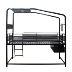 Twin Contra Customizable Mid-Sleeper Gaming Bed With TV Mount For TVs Up To 32" Black - X Rocker 14 Twin Contra Customizable Mid-Sleeper Gaming Bed With TV Mount For TVs Up To 32" Black - X Rocker -Furniture Series Store GUEST 72b22bed 0b5b 48c4 a3a5 a9bf9eb5ba96