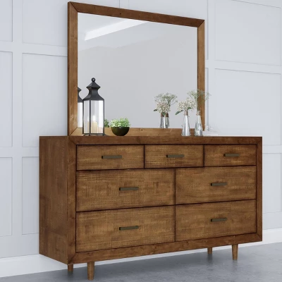 6pc Aurora Mid-Century Bedroom Set - Abbyson Living 14 6pc Aurora Mid-Century Bedroom Set - Abbyson Living - Image 14