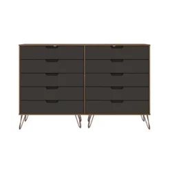 Rockefeller 10 Drawer Double Tall Dresser - Manhattan Comfort -Furniture Series Store GUEST 73b6e4e4 44c6 499f a453 b65d7a5ea4b5