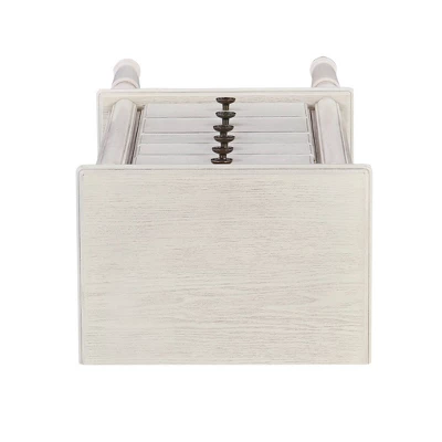 Obrecht Jewelry Armoire Off White - Powell Company 5 Obrecht Jewelry Armoire Off White - Powell Company - Image 5