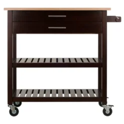 Langdon Kitchen Cart Cappuccino - Winsome 15 Langdon Kitchen Cart Cappuccino - Winsome -Furniture Series Store GUEST 756badda 8de8 40cd a8d0 37f7df3b5572